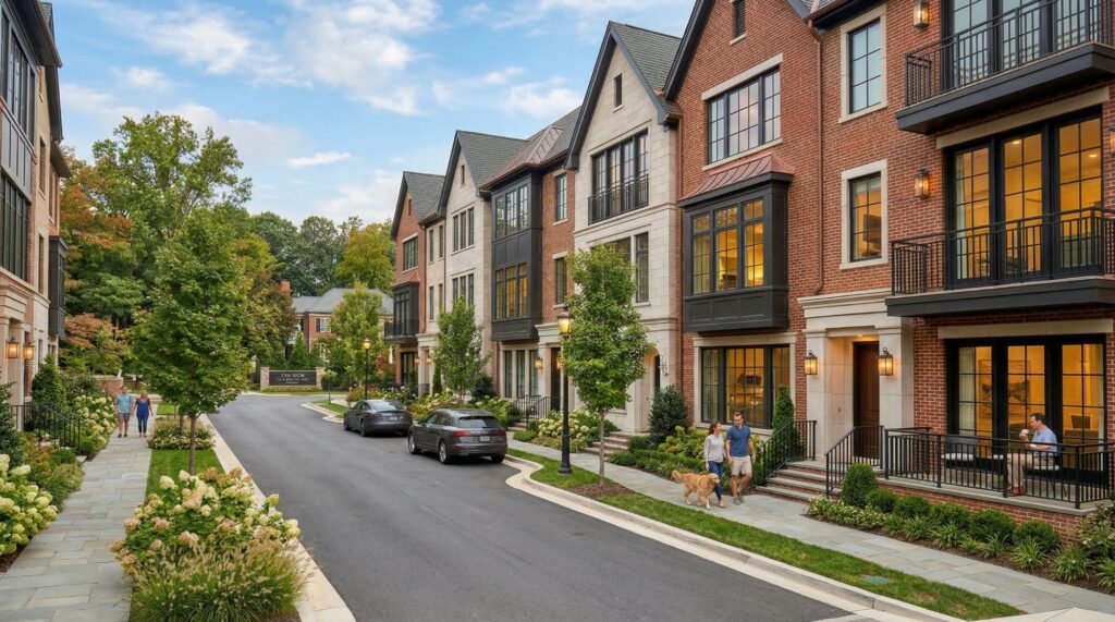 Elevator Townhome Bethesda MD